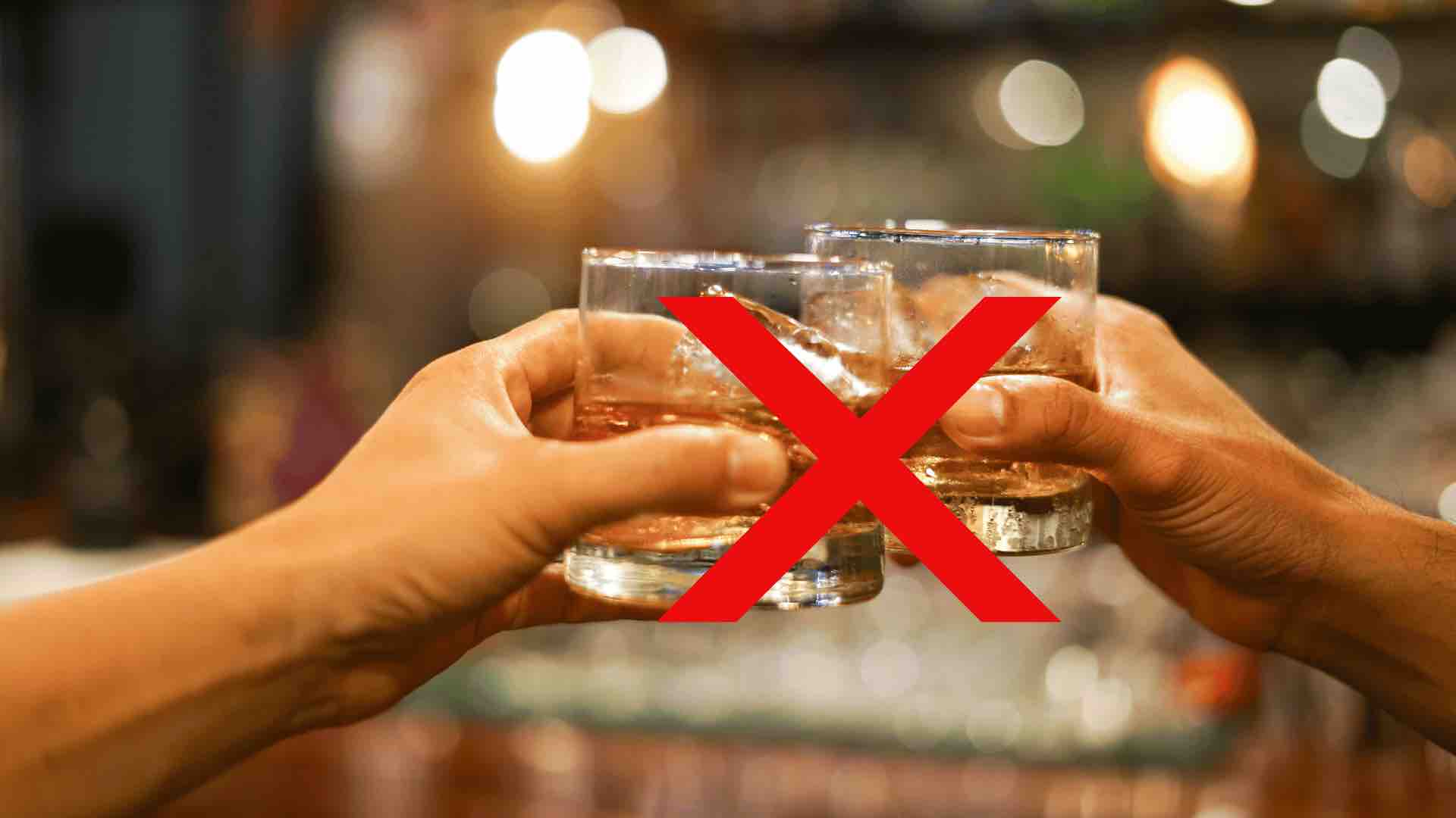 no alcohol - prevent chronic disease
